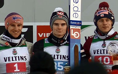 TCS Ga-Pa: Pierwsze zwycięstwo Lindvika, Kubacki znów na podium
