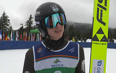 MŚJ Lake Placid: Frantz wygrywa serię próbną, Tomasiak w czołówce