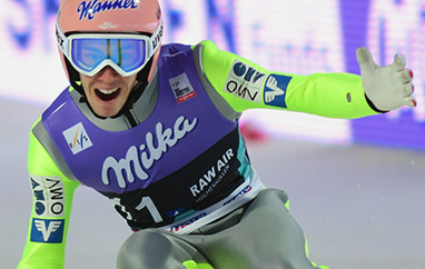 TCS Bischofshofen: Kraft deklasuje w 2. treningu, Stoch drugi