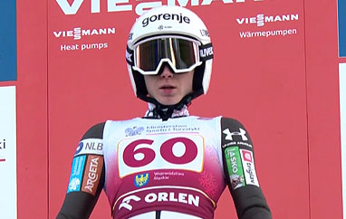 PŚ Zhangjiakou: Prevc wygrywa po jednoseryjnym konkursie