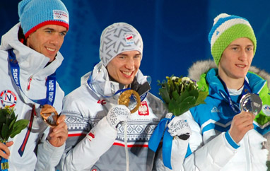 Kamil Stoch otrzymał złoty medal igrzysk olimpijskich