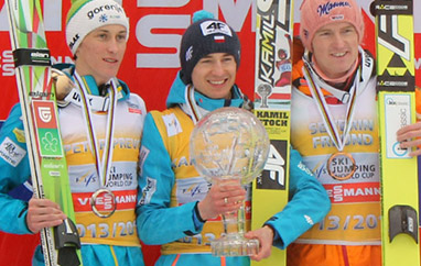 PŚ 2013/2014: Kamil Stoch zarobił najwięcej