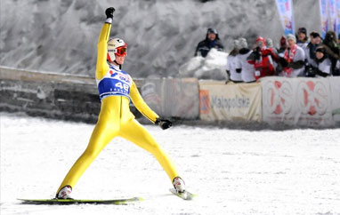 PŚ Oslo: Stoch wygrywa drugi trening