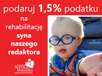 Przekaż 1,5% podatku na rehabilitację syna naszego redaktora - Adam Mysiak