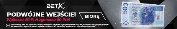 Podwójne wej¶cie - wpłacasz 50 PLN, zgarniasz 50 PLN Podwójne wej¶cie - wpłacasz 50 PLN, zgarniasz 50 PLN