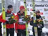 Michael Hayboeck, Thomas Thurnbichler (Austria) i Maciej Kot (Polska)