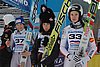 Elena Runggaldier (Włochy), Coline Mattel (Francja) i Ursa Bogataj (Słowenia)