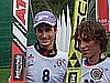 Martin Schmitt (Niemcy) i Antonin Hajek (Czechy)