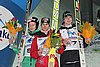 Robert Johansson (Norwegia), Manuel Fettner (Austria) i Mitja Meznar (Słowenia)