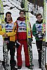 Manuel Fettner (Austria), Jiri Mazoch (Czechy) i Ole Marius Ingvaldsen (Norwegia)
