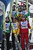 Andreas Stjernen (Norwegia), Marco Grigoli (Szwajcaria), Kenneth Gangnes (Norwegia), Ole Marius Ingvaldsen (Norwegia), Manuel Fettner (Austria) Jiri Mazoch (Czechy)