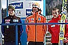 Andreas Aren (Szwecja), Primoz Peterka (Słowenia) i Antoine Guignard (Szwajcaria)