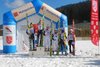 Podium sobotnich zawodów