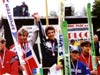 Podium zawodów - od lewej: Jaroslav Sakala, Pavel Fizek, Jan Matura, Jakub Suchacek (Czechy)