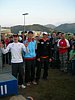 Simon Ammann, Andreas Kuettel (Szwajcaria) i Gregor Schlierenzauer (Austria)
