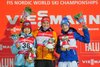 Yuki Ito (Japonia), Carina Vogt (Niemcy), Daniela Iraschko-Stolz (Austria)