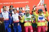 Rune Velta, Anders Bardal, Anders Jacobsen, Anders Fannemel (Norwegia), Klemens Murańka, Kamil Stoch (Polska)