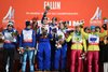 Podium konkursu drużynowego