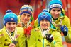 Jan Ziobro, Piotr Żyła, Klemens Murańka, Kamil Stoch (Polska)