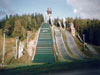 Skocznia Puijo w Kuopio (Finlandia) w lecie