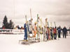 Podium Mistrzostw Finlandii w Rovaniemi