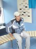 Matti Hautamaeki (Finlandia) podczas wywiadu