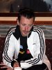 Adam Małysz (Polska) podczas wywiadu
