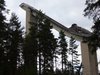 Rozbieg dużej skoczni w Lahti (Finlandia)
