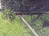 Roznov (Czechy) - kładka nad rozbiegiem widziana z dołu