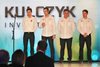 Kamil Stoch, Łukasz Kruczek, Zbigniew Klimowski i Grzegorz Sobczyk