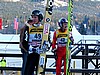 Michael Uhrmann (Niemcy) i Adam Małysz (Polska)