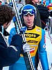 Janne Ahonen (Finlandia) udziela wywiadu