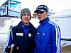 Andreas Kuettel (Szwajcaria) i Michael Moellinger (Szwajcaria) pozują do zdjęcia