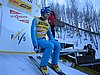 a to lider PŚ - Janne Ahonen (Finlandia) - na belce