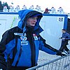 Tami Kiuru (Finlandia) rozmawia z fankami