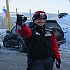 Thomas Morgenstern (Austria) macha do aparatu