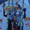 podium - Roar Ljoekelsoey (Norwegia), Janne Ahonen (Finlandia) i Jakub Janda (Czechy)