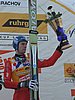 Janne Ahonen (Finlandia) z pucharem