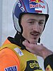 Adam Małysz (Polska) - co on tam ma? cukierka?