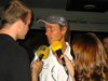 Sven Hannawald (Niemcy) podczas wywiadu dla niemieckich stacji radiowych