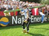 Janne Ahonen (Finlandia) udaje się na dekorację