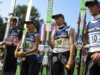Finowie - od lewej: Tami Kiuru, Akseli Kokkonen, Matti Hautamaeki, Janne Ahonen