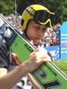 Janne Happonen (Finlandia) z nartami