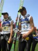 Matti Hautamaeki i Janne Ahonen (Finlandia)