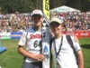 Thomas Morgenstern (Austria) i redaktor Andrew