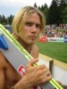 Bjoern Einar Romoeren (Norwegia) pozuje do zdjęcia