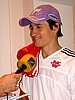 Martin Schmitt (Niemcy) udziela wywiadu