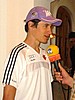 Martin Schmitt (Niemcy) udziela wywiadu