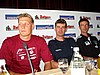 Tommi Nikunen (Finlandia), Bernie Schoedler (Szwajcaria) i Alexander Pointner (Austria)