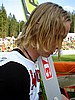 Lars Bystoel (Norwegia) i jego piękne włosy...
